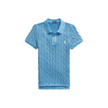 Polo Ralph Lauren Short Sleeve Polo Shirt Colby Blue