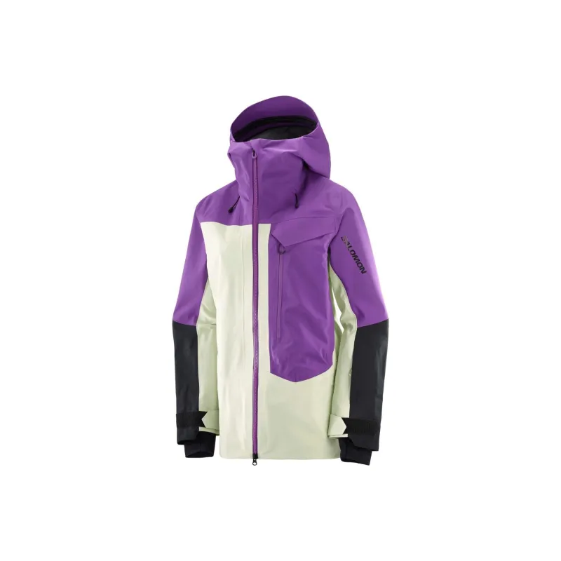 SALOMON MOON PATROL Shell Jacket Jackets Coats Women's Purple-0