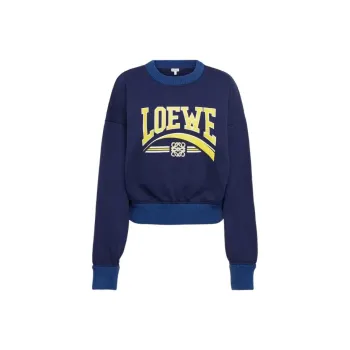 LOEWE SS23 Sweatshirt Women's Blue