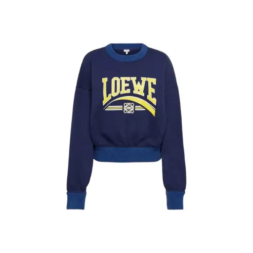 LOEWE SS23 Sweatshirt Women's Blue