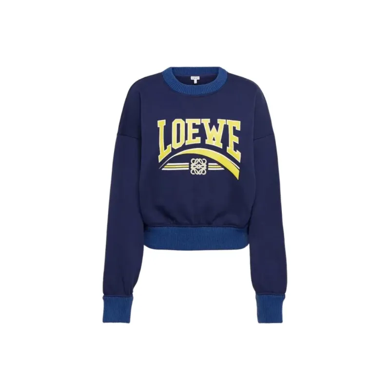 LOEWE SS23 Sweatshirt Women's Blue-0
