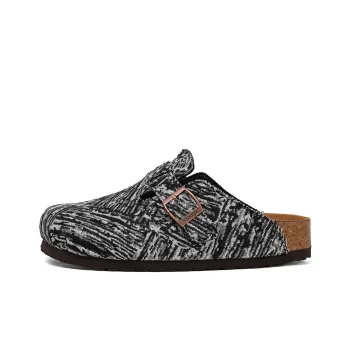 Khadgar Cork Sole Quiet Abrasion Resistant Slip Resistant Closed Toe Slippers Unisex