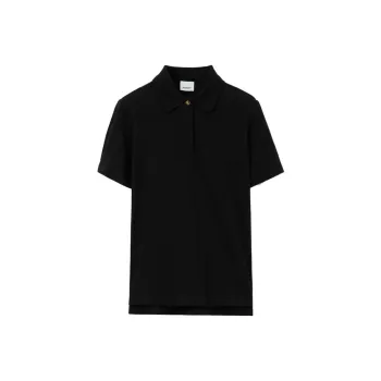 Burberry Polo Shirts Women's Black