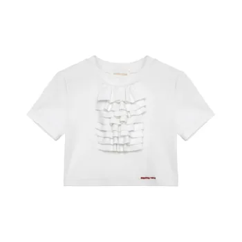 SHUSHUTONG T Shirt Women's White