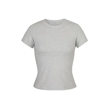 Skims T Shirts Women's Light Heather Gray/LIGHT HEATHER GREY