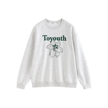 Initial Language Sweatshirt Women's
