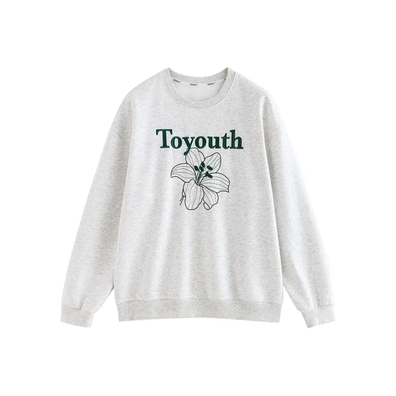 Initial Language Sweatshirt Women's-0