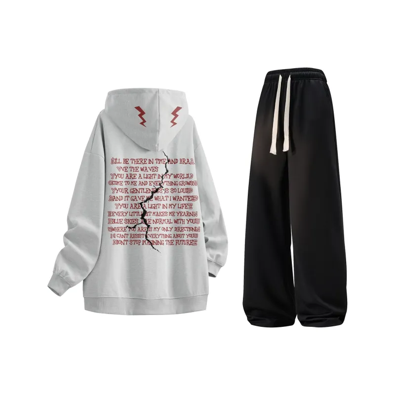 FASTFISH Sweatshirt Sets Unisex-4