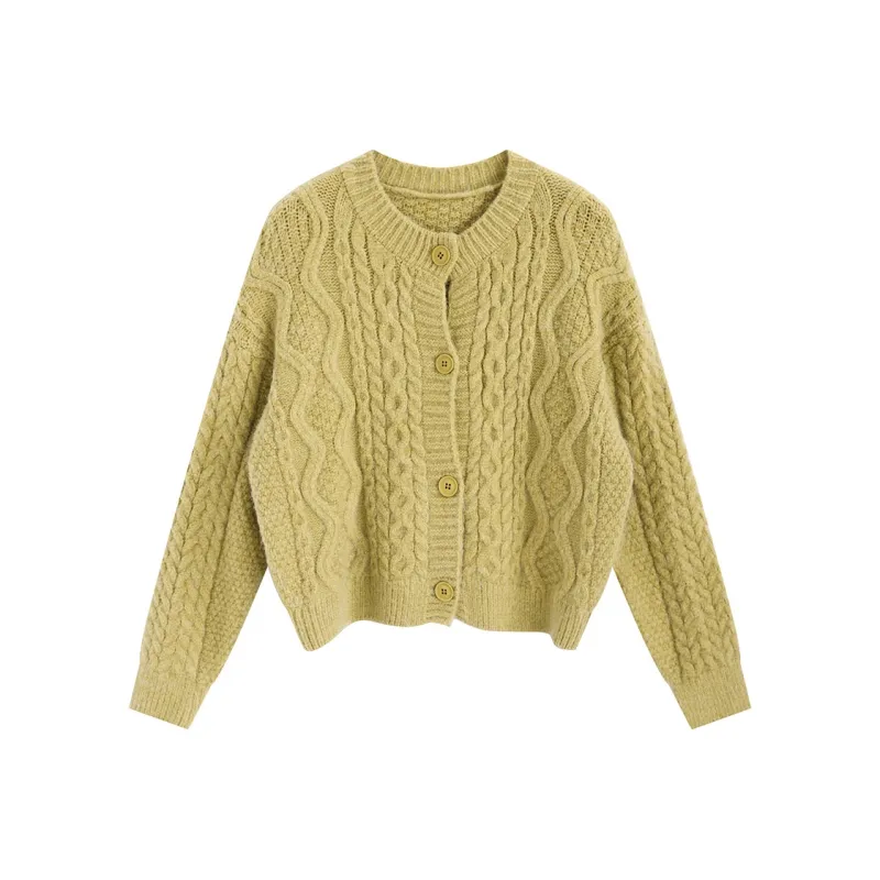 PZGE Knitwear Women's Green-0