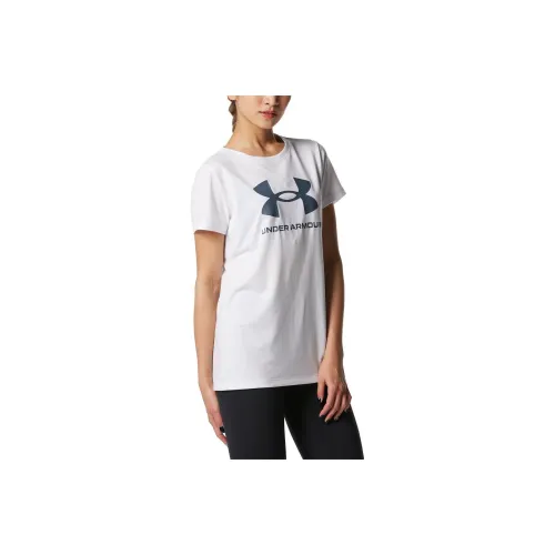 Under Armour T Shirts Women's White