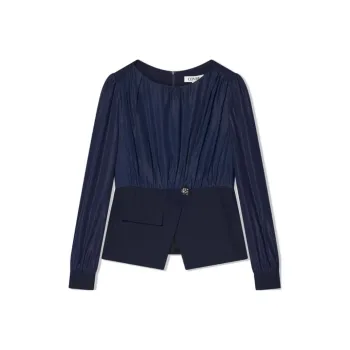 COVERINS Shirt Women's Navy Blue