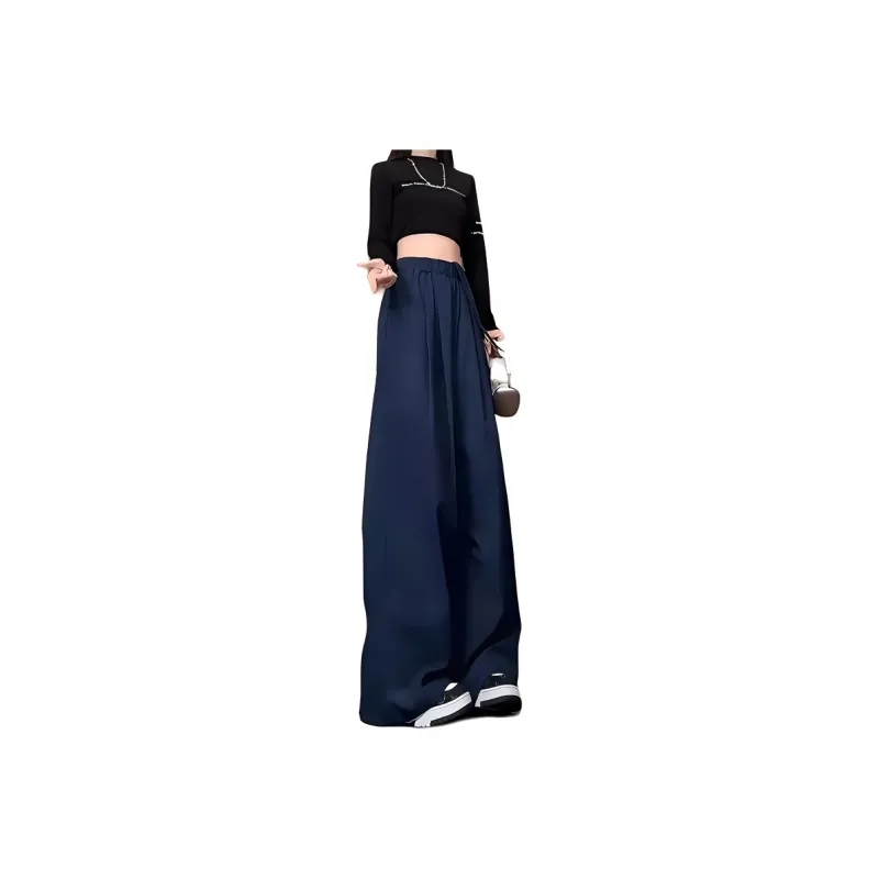DARK HORSE Casual Pants Unisex Navy Blue-0