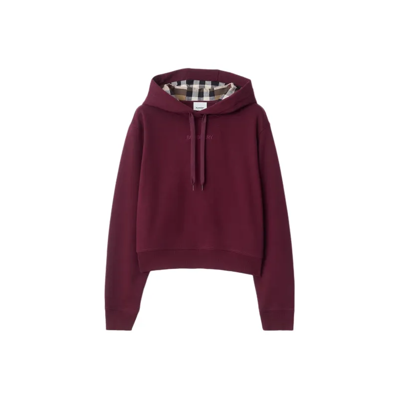 Burberry Sweatshirt Women's Black Grape-0