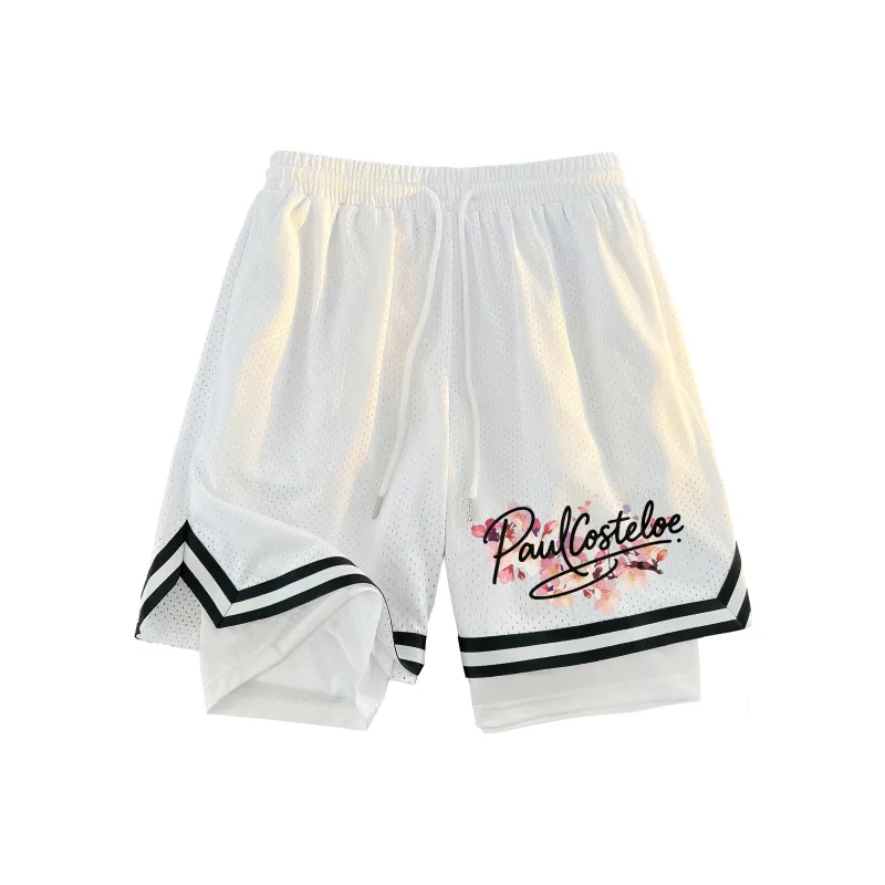 PAUL COSTELLOE Basketball Shorts Unisex-5