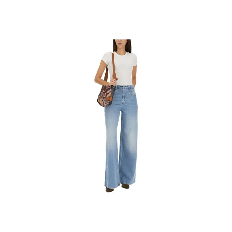 ISABEL MARANT Slim Fit Fine Ribbed Top-0