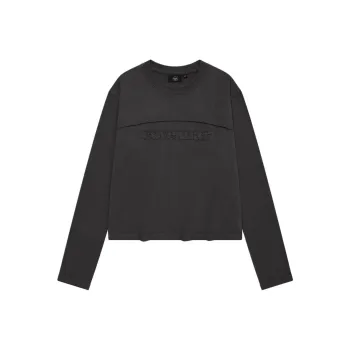 COVERNAT T Shirt Women's Charcoal Gray