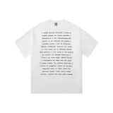 White Base Black Text, Loose Fit