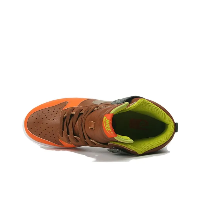 Nike Dunk High Premium Orange Blaze-3
