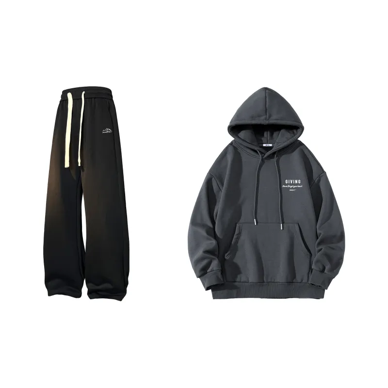 Warrior Huichao Riding The Wind Collection Sweatshirt Set Unisex-4