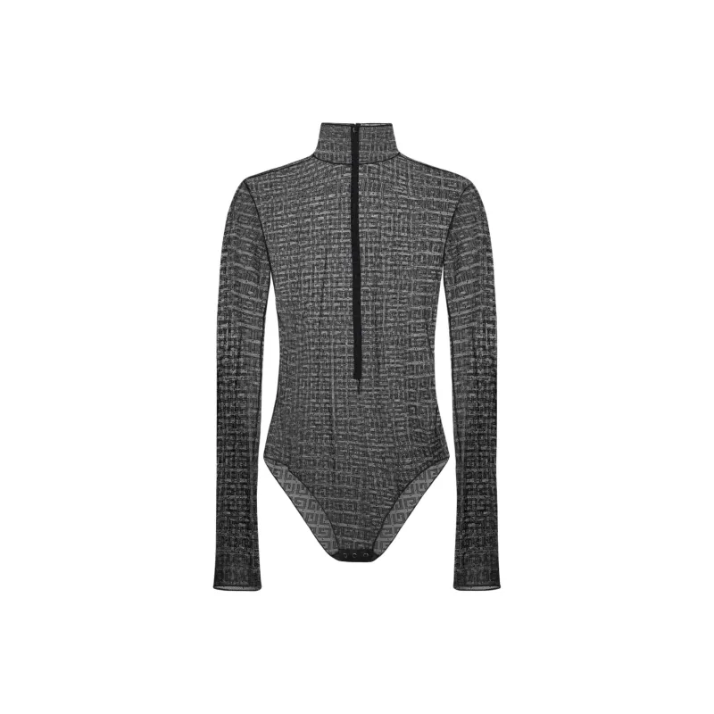 Givenchy 4G Motif Long Sleeved Bodysuit-0