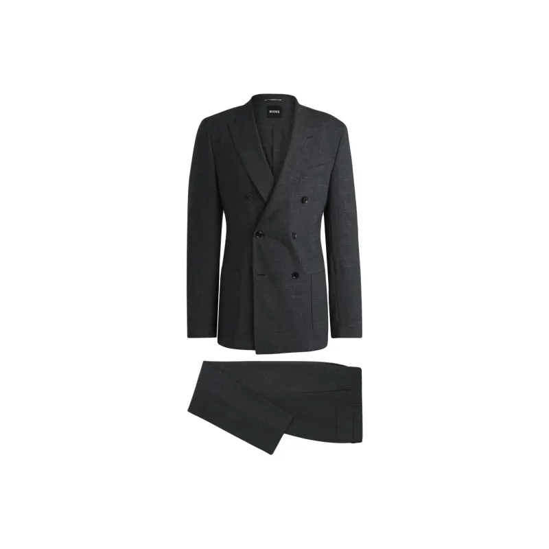 HUGO BOSS Business Suit Men's Gray-0
