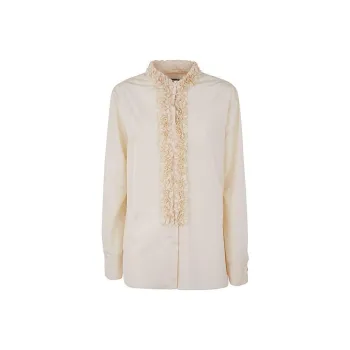 JIL SANDER Ruffle Detailed Button Up Shirt