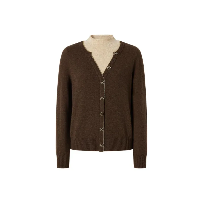 JZ. ANNAKRO Knitwear Women's Coffee-0
