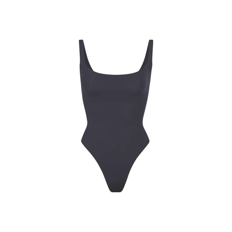 SKIMS FITS EVERYBODY SQUARE NECK BODYSUIT Jumpsuit Women's GRAPHITE/Graphite-0