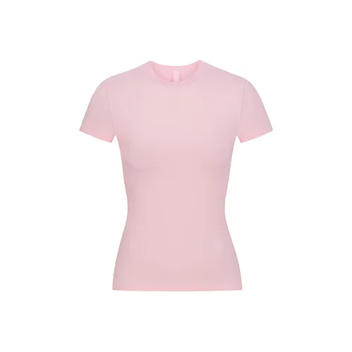 Skims T Shirts Women's Pink