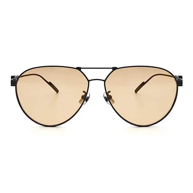 THE OWNER Titanium Irregular Shape Sunglasses Unisex-6