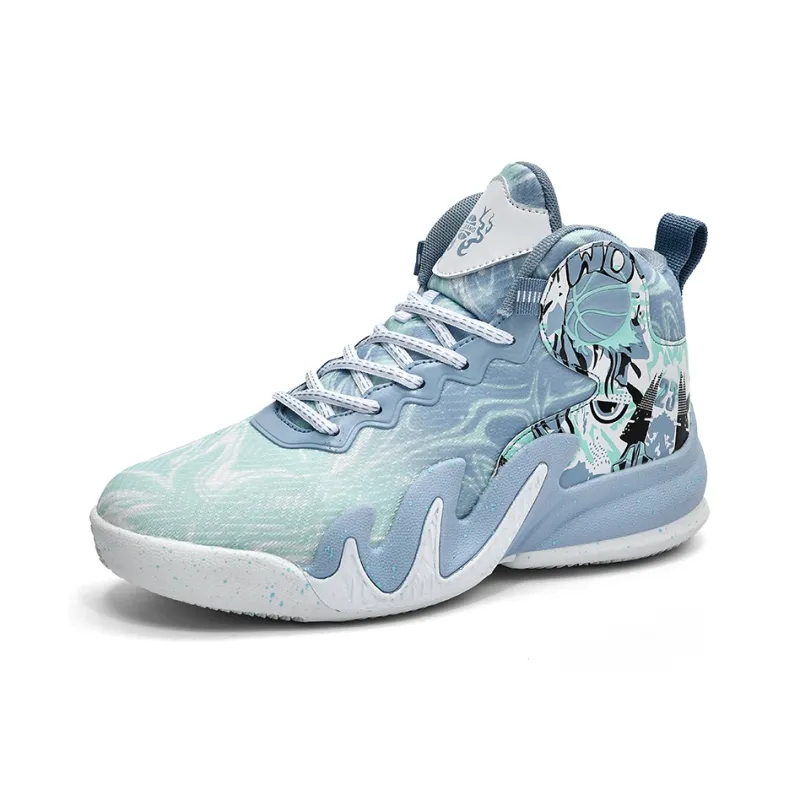 MUSNODO Shock Absorbers Slip Resistant, Abrasion Resistant, Breathable Mid Top Basketball Shoes Men's-48