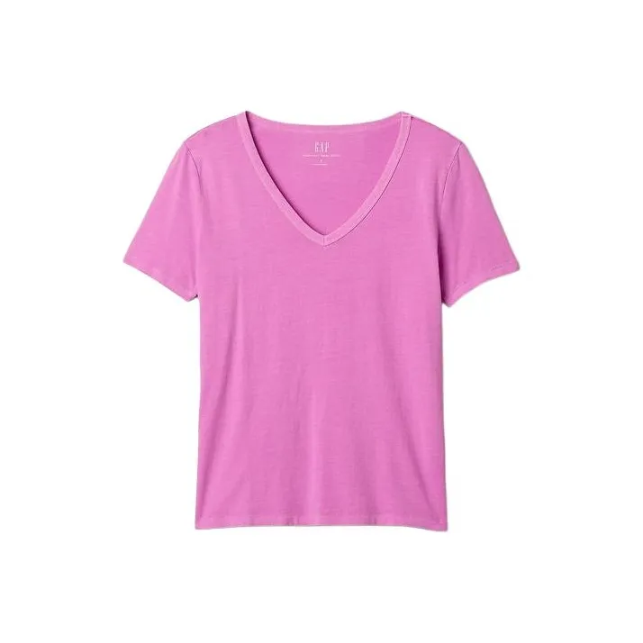 GAP Regular T-Shirt Women's Lilac-0