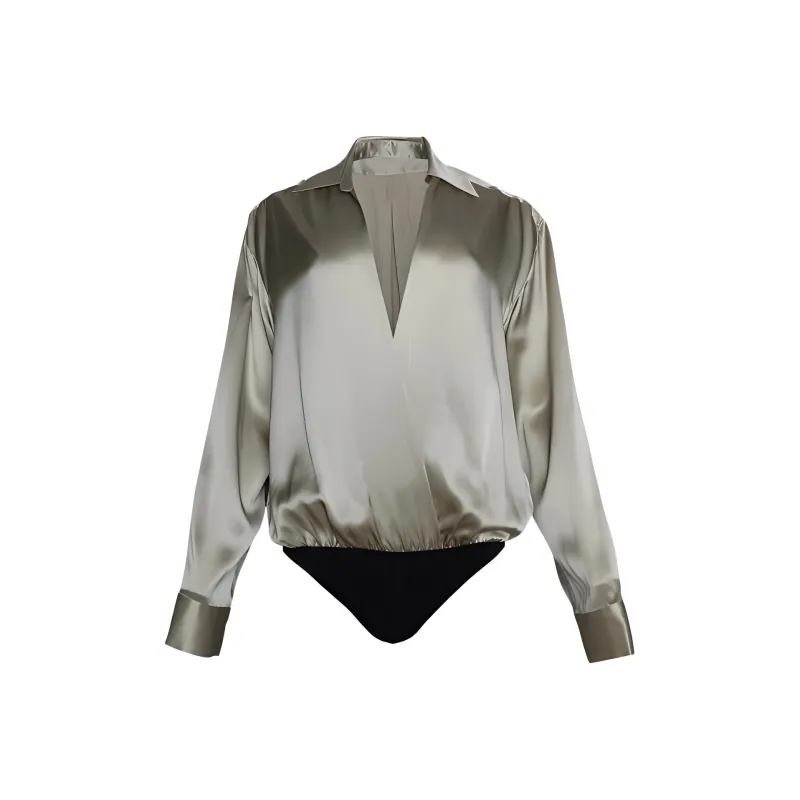 Christopher Esber Long sleeve Silk Shirt-0