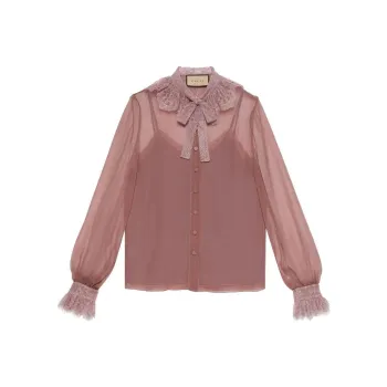 GUCCI Shirts Women's Russet Red