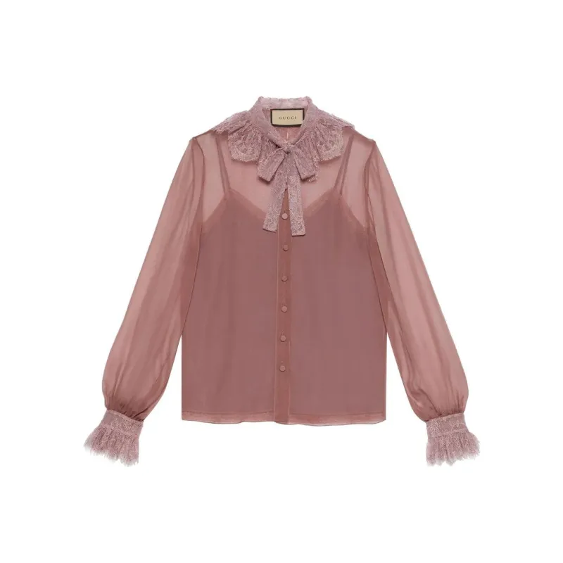 GUCCI Shirts Women's Russet Red-0