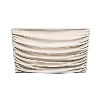 ZARA Strapless Top Women's Beige
