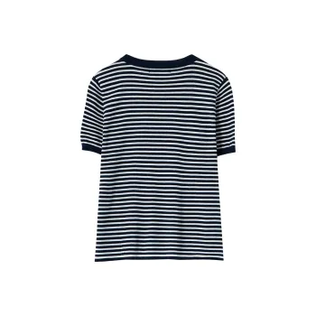 SOON FLOWER Knitwear Women's Blue White Stripes