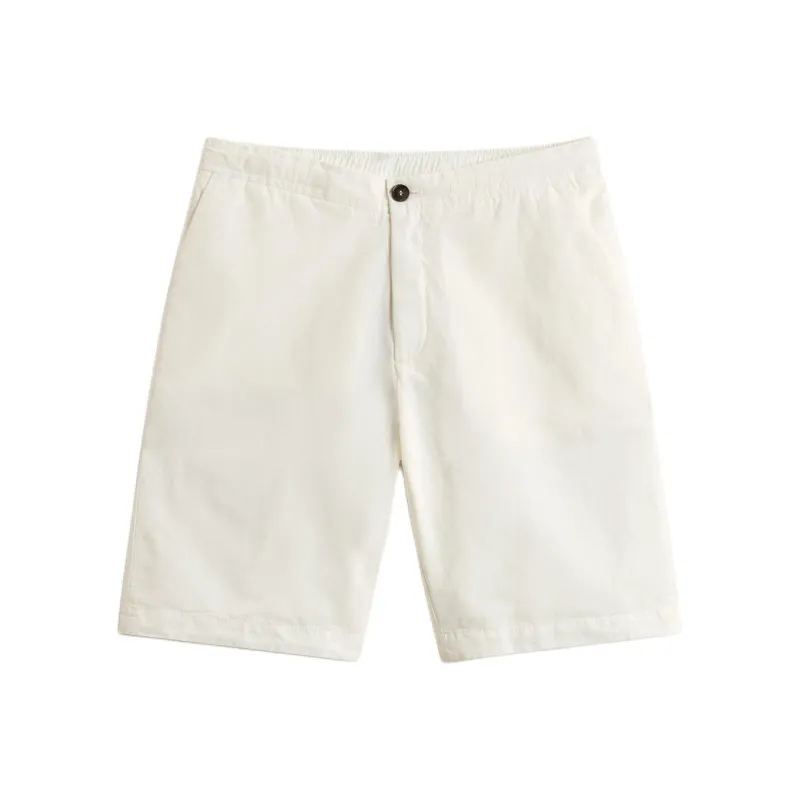 WOOLRICH SS25 Casual Shorts Men's Feather White-0