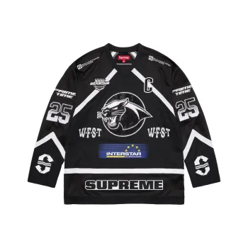 Supreme Rhinestone Hockey Jersey