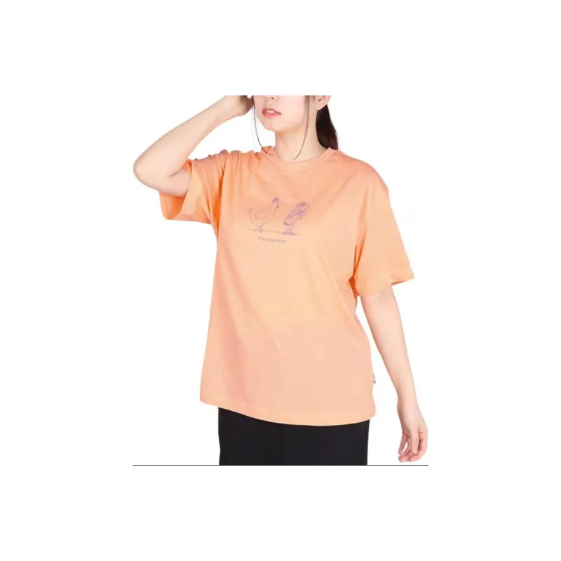 New Balance T Shirt Women's Orange-0
