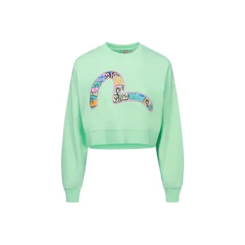 EVISU Sweatshirts Women's Apple Green