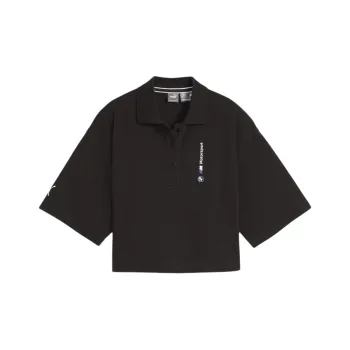 PUMA BMW M Motorsport Women's Polo Shirt Women's Black