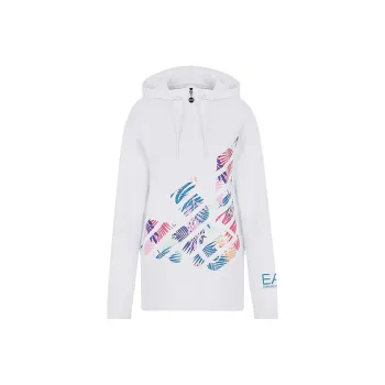EMPORIO ARMANI EA7 Sweatshirts Women's White
