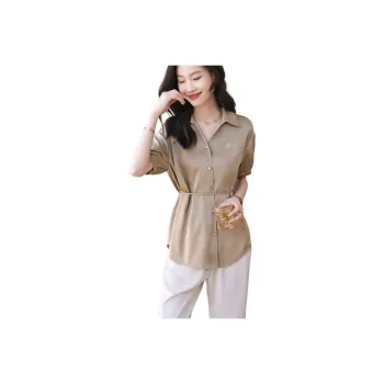 Mo Han Yi Mei Shirt Women's Champagne