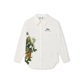 FILA x LUSUO Shirt Women's Oatmeal Beige