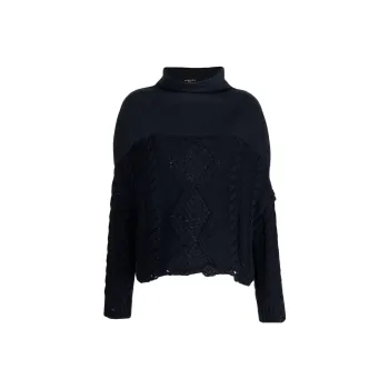 AMIRI Cashmere Sweaters Women's Navy