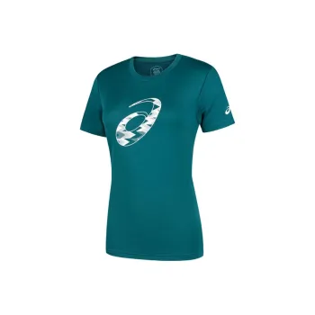 Asics Women's Running T Shirt Women's Sapphire Green