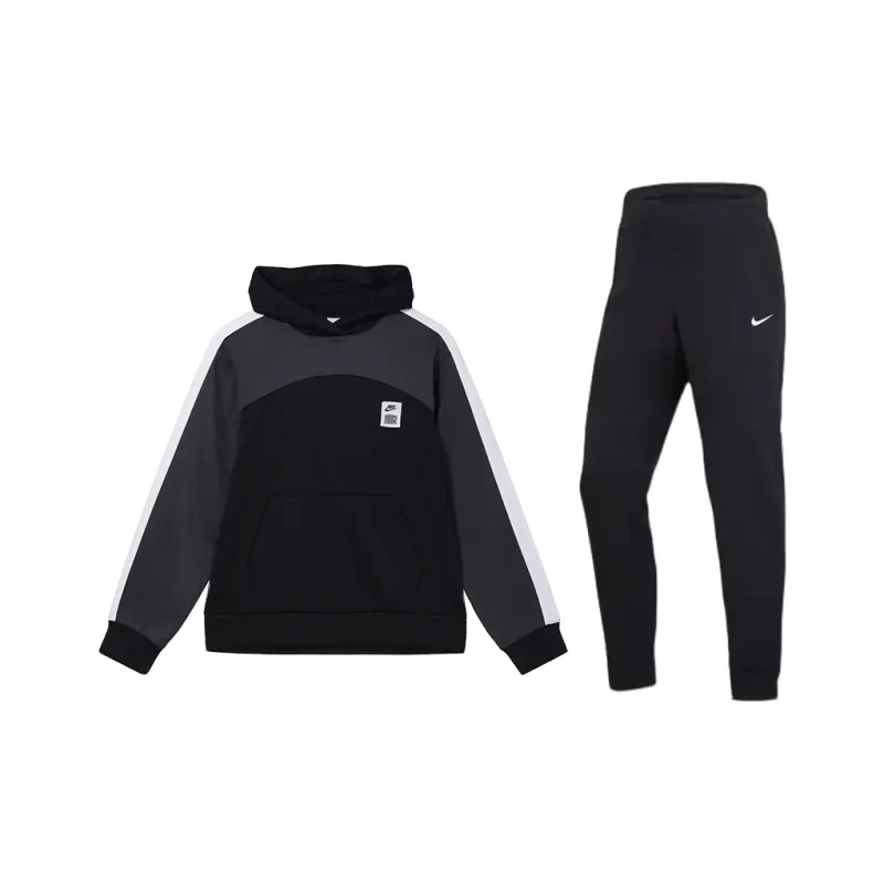 Nike Sweatshirt Set Men's Black-0