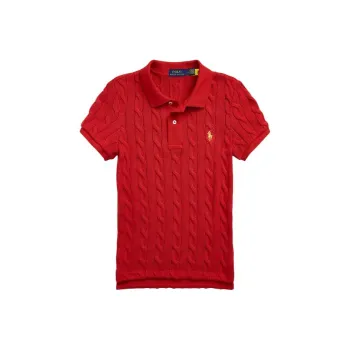 Polo Ralph Lauren SS24 Polo Shirt Women's Red