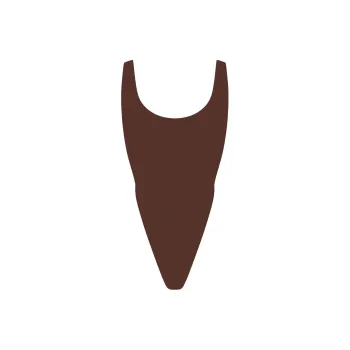 SKIMS FITS EVERYBODY HIGH CUT BODYSUIT Bodysuits Women's COCOA/Cocoa